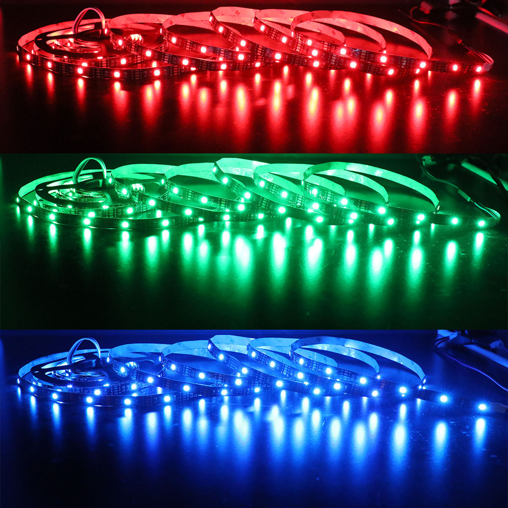 DC5V 3-IN-1 RGB 5050SMD 150LEDs Color Changing Flexible LED Strip Lights DC5V 3-IN-1 RGB 5050SMD 150LEDs Color Changing Flexible LED Strip Lights